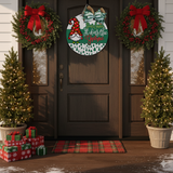 Dear Santa It Was The Gnome Trees Door Hanger - Lvl 2