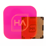 1/8" Fluorescent Red/Pink Cast Acrylic Sheet