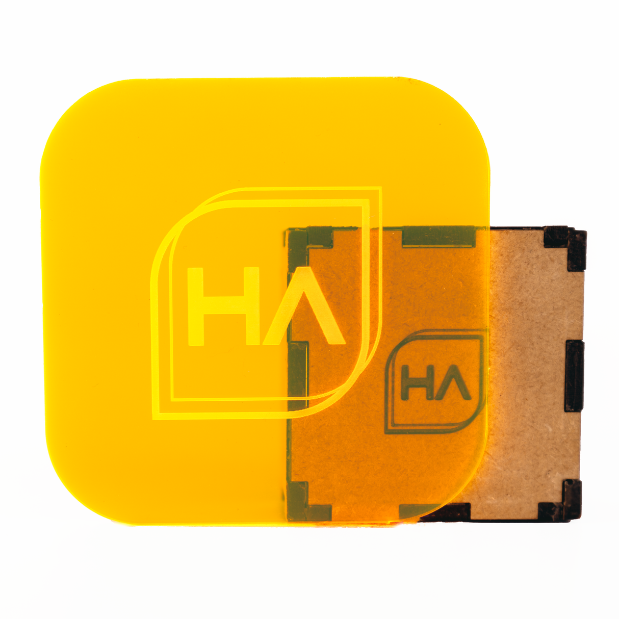 1/8" Fluorescent Yellow Cast Acrylic Sheet