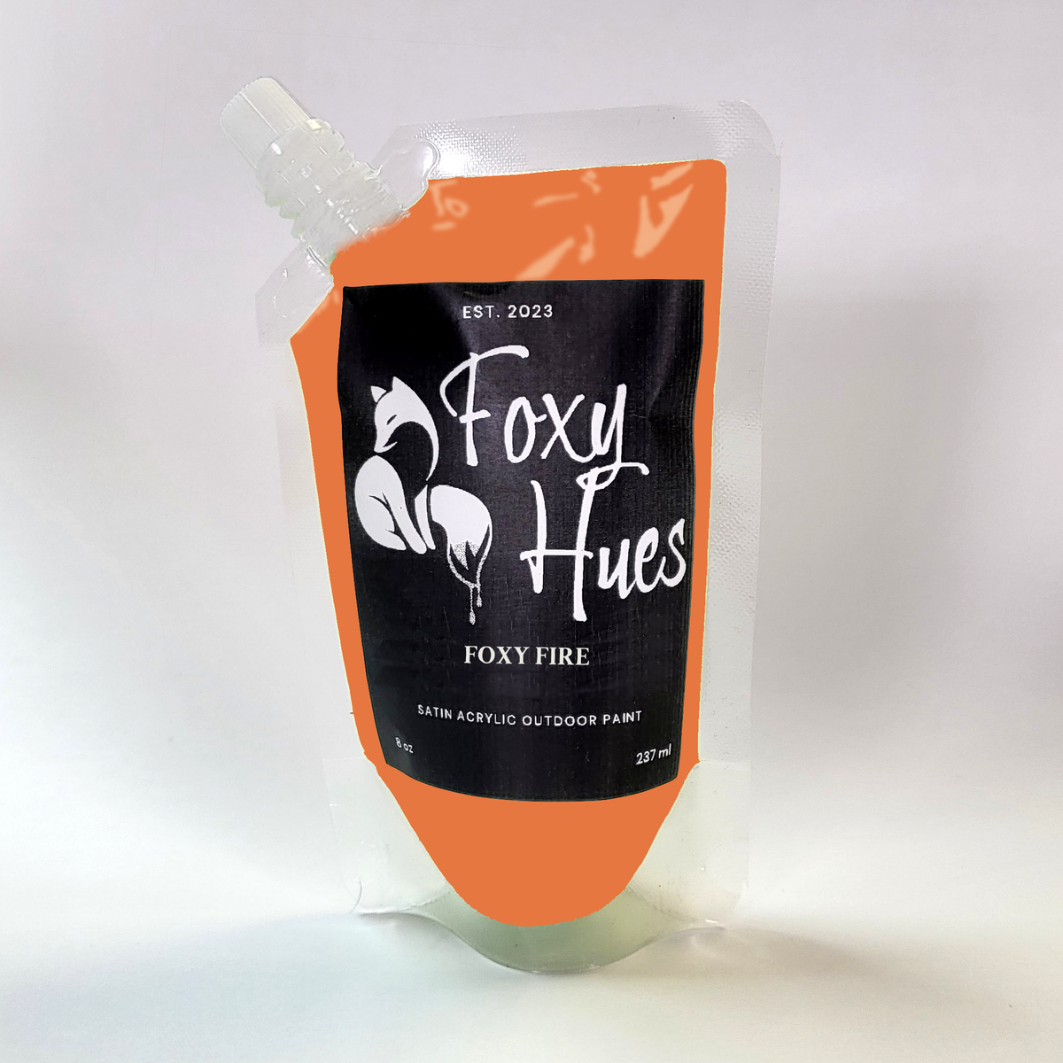 Foxy Fire - Foxy Hues | Satin Acrylic outdoor Paint – Kim & Garrett ...