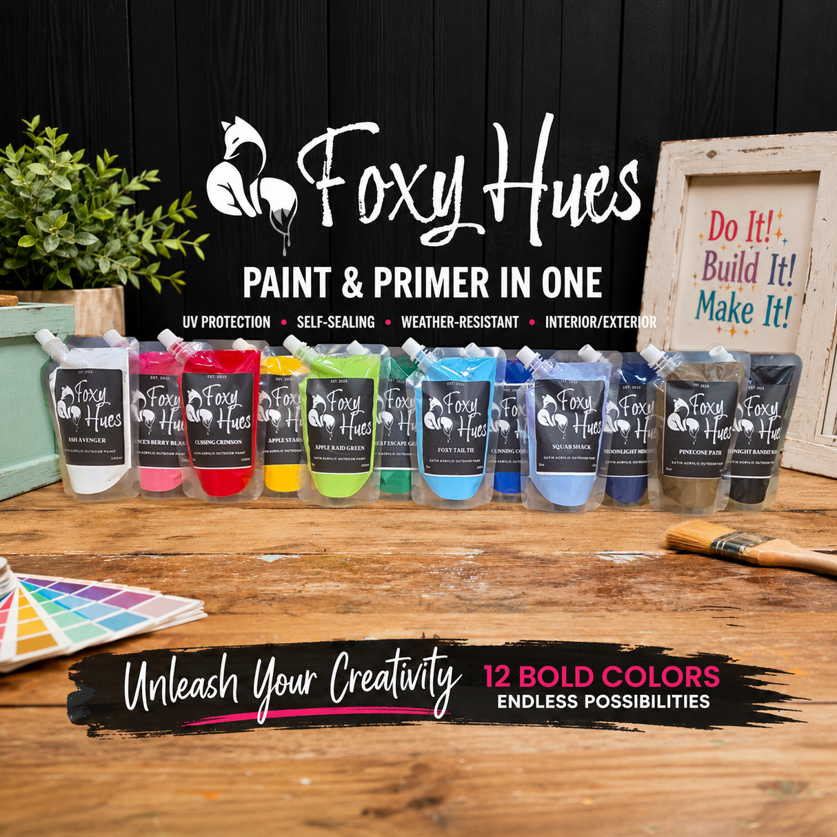 Foxy Hues Paints Essentials Bundle