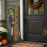Welcome Frankenstein 4ft Tall Porch Leaner SVG