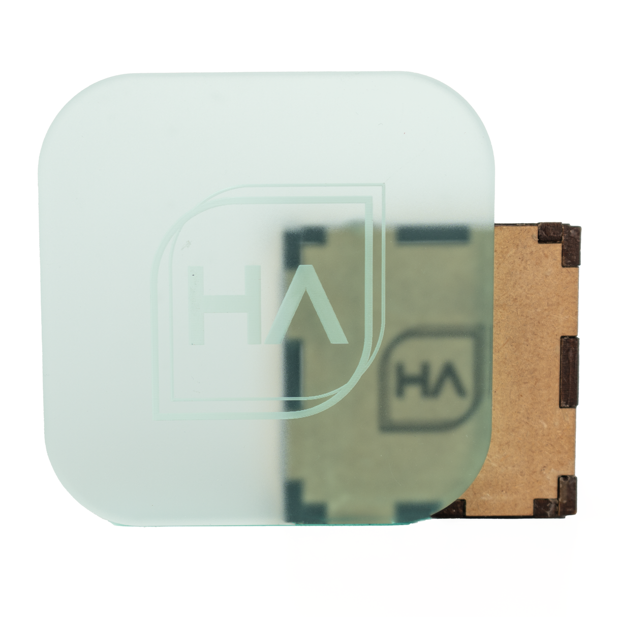 1/4" Frosted Green Glass Cast Acrylic Sheet