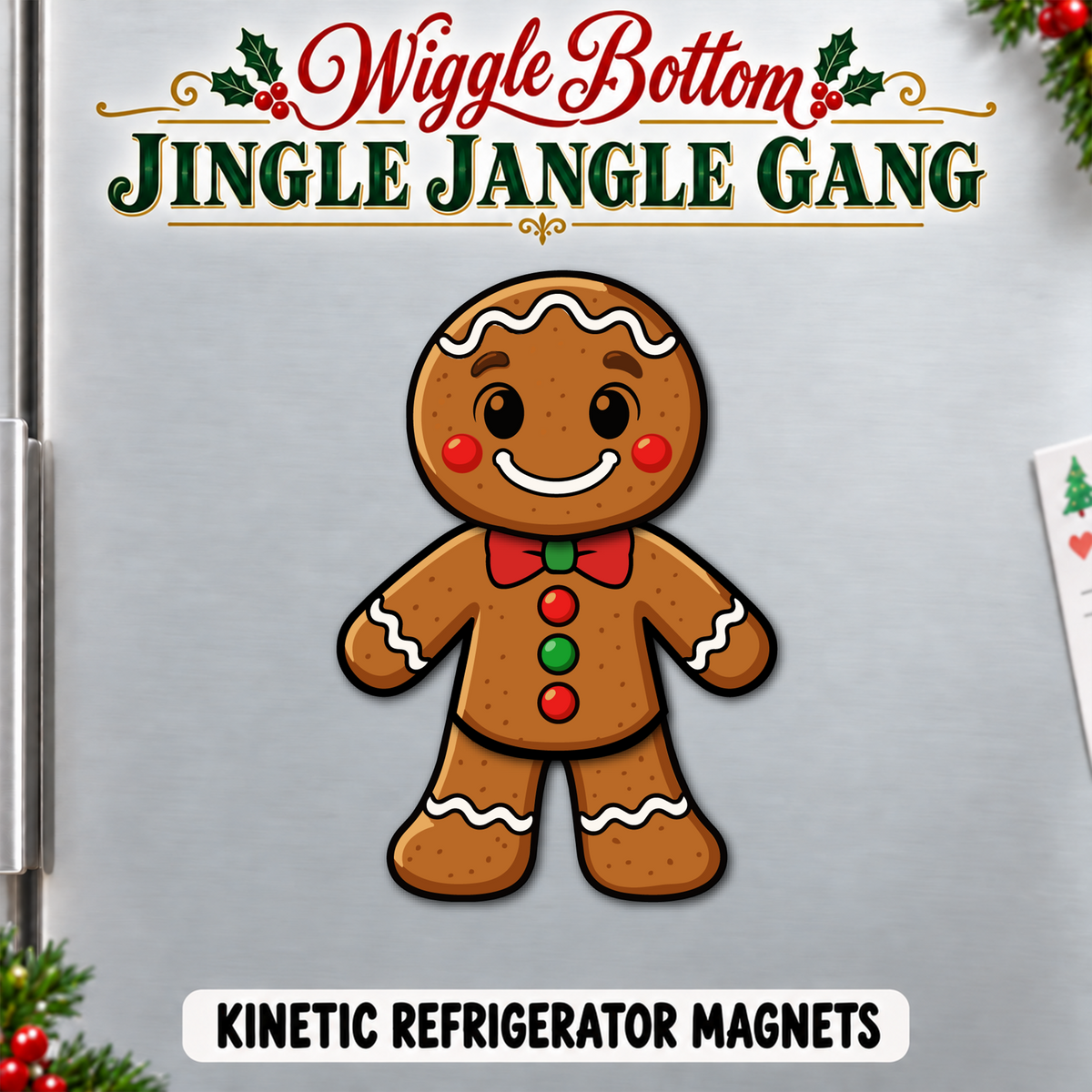 Wiggle Bottom Jingle Jangle Gang | Kinetic Fridge Magnet File Bundle
