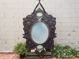 Halloween Haunted Mirror Door Hanger - DIY Unfinished Kit - Lvl 2