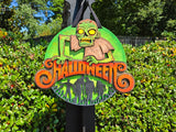 Halloween Zombie 2 Door Hanger SVG