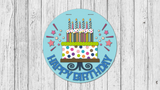 Happy Birthday Door Hanger SVG