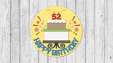 Happy Birthday Interchangeable Age Door Hanger - DIY Unfinished Kit - Lvl 2