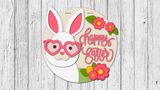 Happy Easter Bunny Door Hanger - LEVEL 2