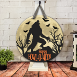Happy Howl-O-Ween Werewolf Door Hanger - LEVEL 1