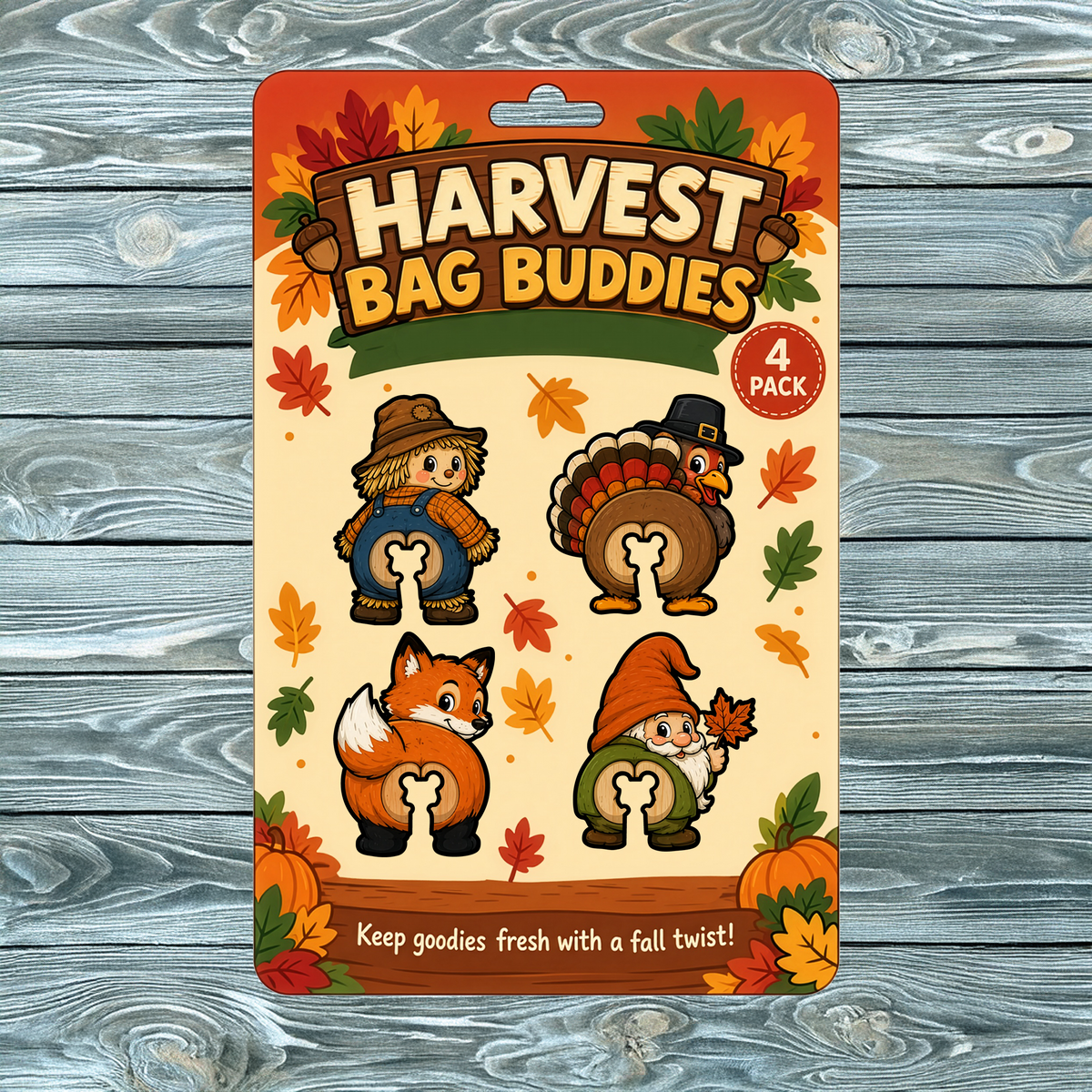 Master It Exclusive! Fall Bread Tie Butts Engrave and Print Files