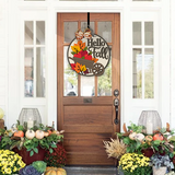 Hello Fall Apples Door Hanger - Finished