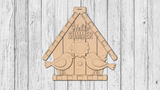 Hello Summer Birdhouse and Birds Door Hanger - LEVEL 2