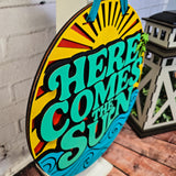 Here Comes The Sun Door Hanger SVG
