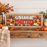 Interchangeable Rectangle Wall Sign - Finished