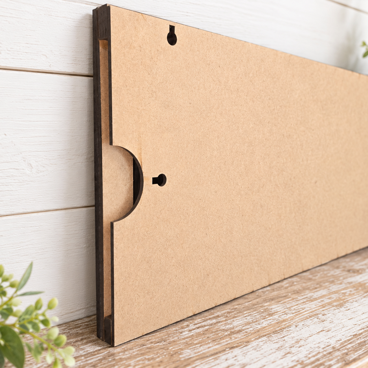 Interchangeable Rectangle Wall Sign - Finished