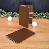 Laserable Leatherette Golf Scorecard Holder Blank