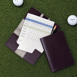 Laserable Leatherette Golf Scorecard Holder Blank