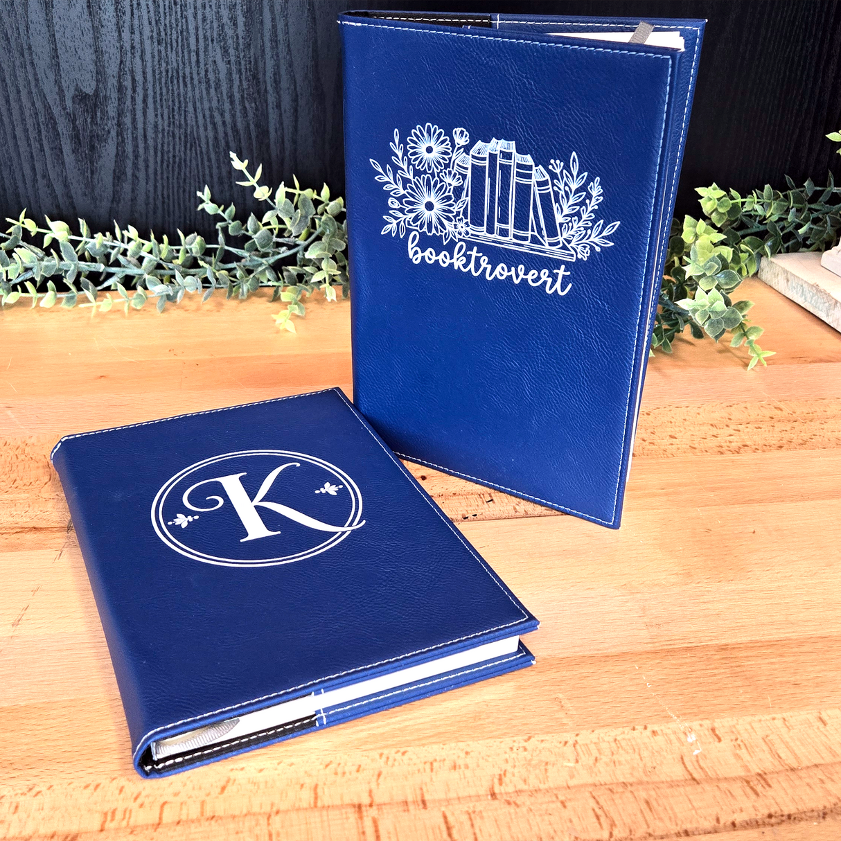 Laserable Leatherette A5 Journal Blank | 80-Sheet Hardcover Notebook