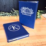 Laserable Leatherette A5 Journal Blank | 80-Sheet Hardcover Notebook
