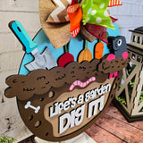 Life's a Garden Dig It! Mole Door Hanger - Lvl 3