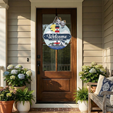 Welcome to our Home Lighthouse Door Hanger - DIY Unfinished Kit - Lvl 2