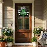 Lucky Shamrock Door Hanger SVG