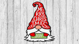 Merry Christmas Joy Gnome Door Hanger - LEVEL 1