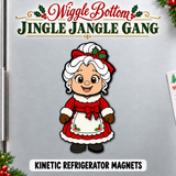 Wiggle Bottom Jingle Jangle Gang | Kinetic Fridge Magnet File Bundle