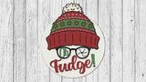 Oh Fudge Ralphie Door Hanger - DIY Unfinished Kit - Lvl 2