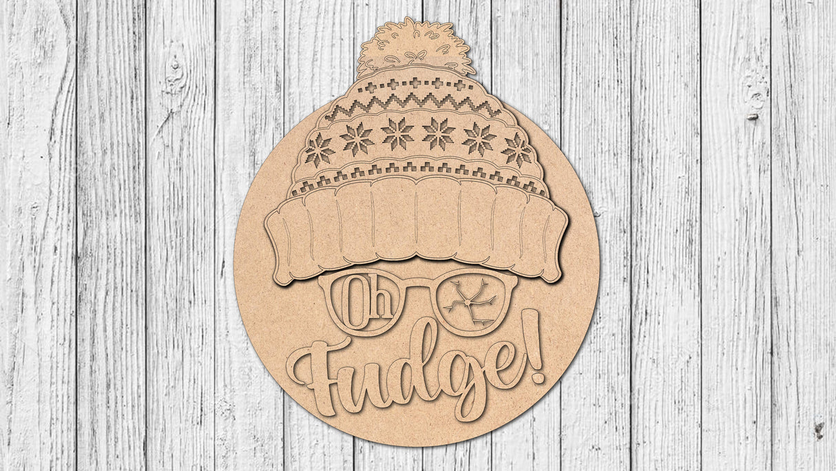 Oh Fudge Ralphie Door Hanger - LEVEL 2