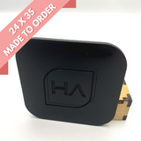 1/8" Black Cast Acrylic Sheet