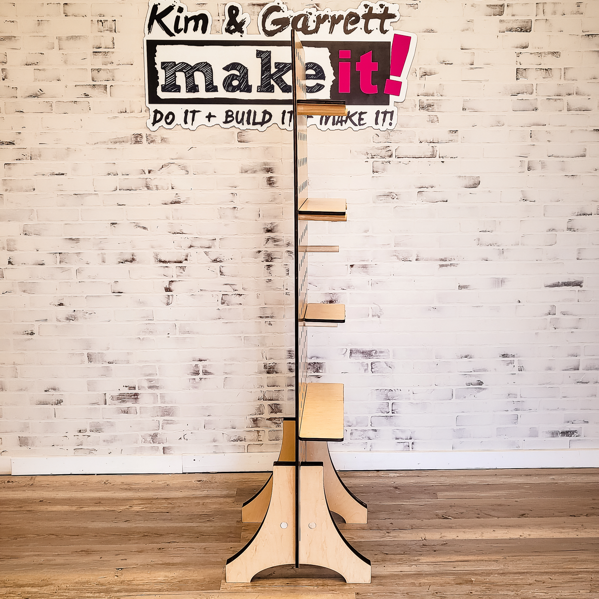 Portable Wooden Craft Booth 6ft Tall Display Stands SVG (Digital File Only)