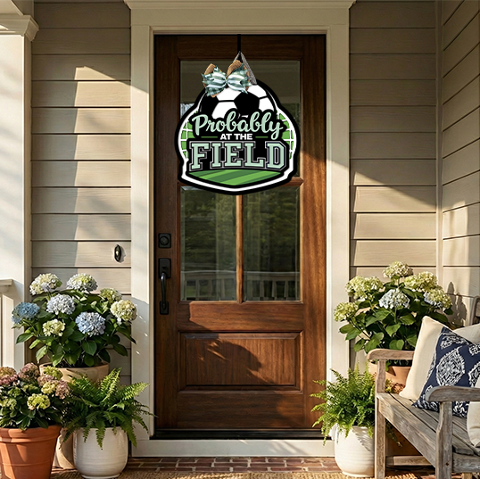 Probably At The Field Door Hanger - DIY Unfinished Kit - Lvl 2