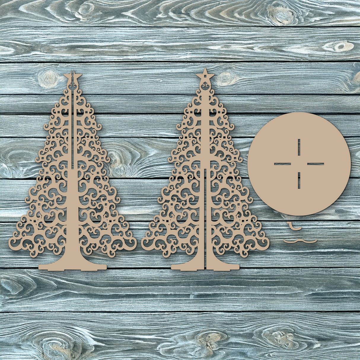 24inch Christmas Tree Display Stand SVG