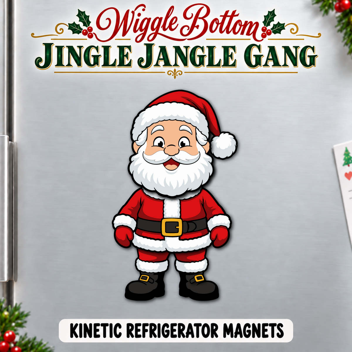 Wiggle Bottom Jingle Jangle Gang | Kinetic Fridge Magnet File Bundle