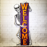 Welcome Skeleton 4ft Tall Porch Leaner - DIY Unfinished Kit - Lvl 3