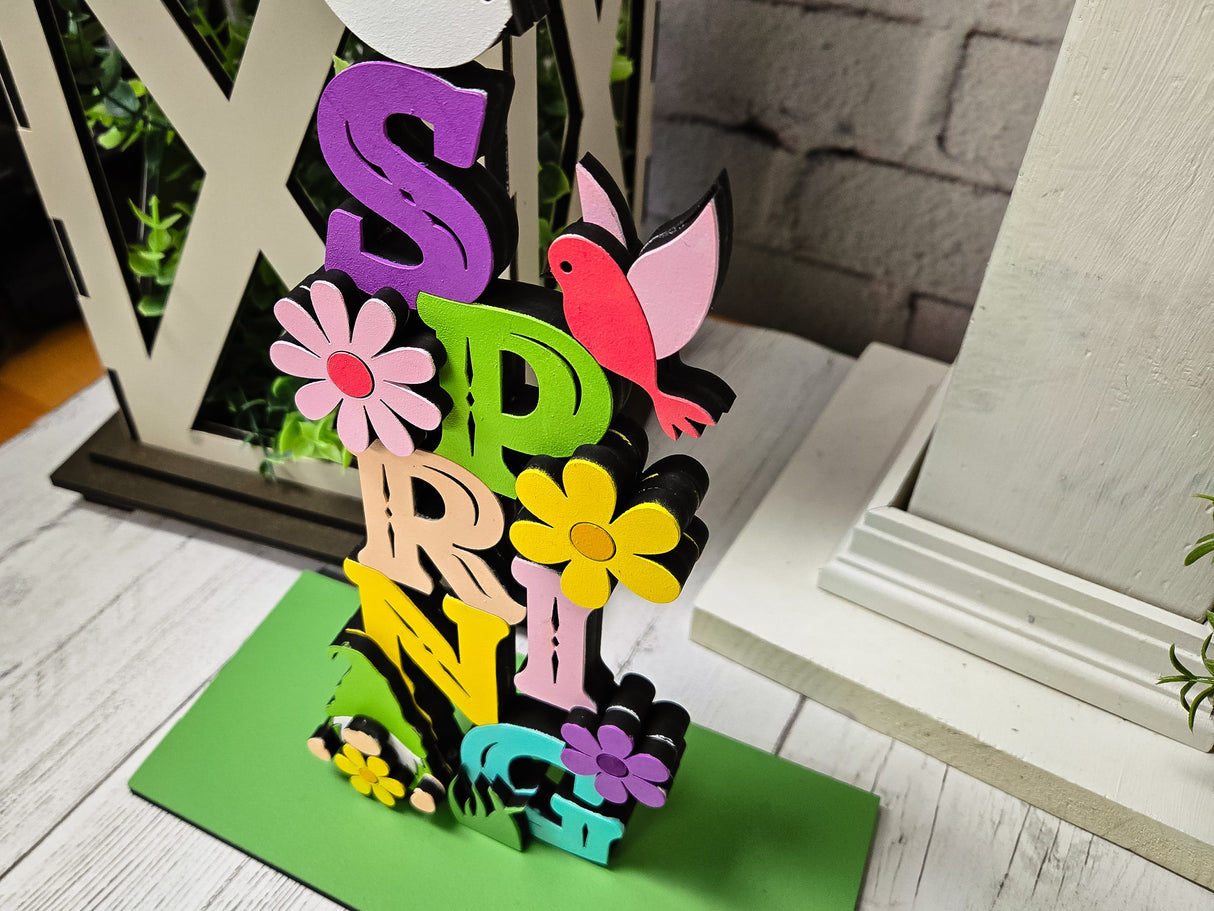Spring Tabletop Stander with Gnome - LEVEL 2