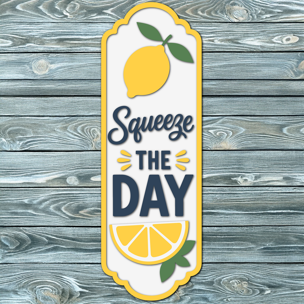 Master It Exclusive! Squeeze The Day Wall Decor SVG
