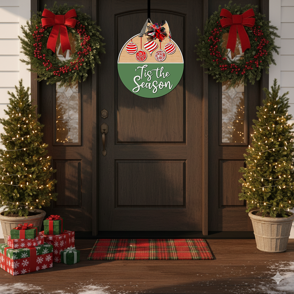 Tis the Season three Ornament - Finished