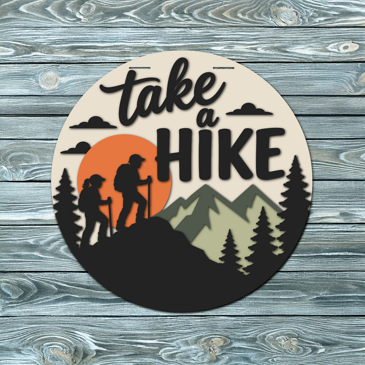 Take a Hike Door Hanger SVG