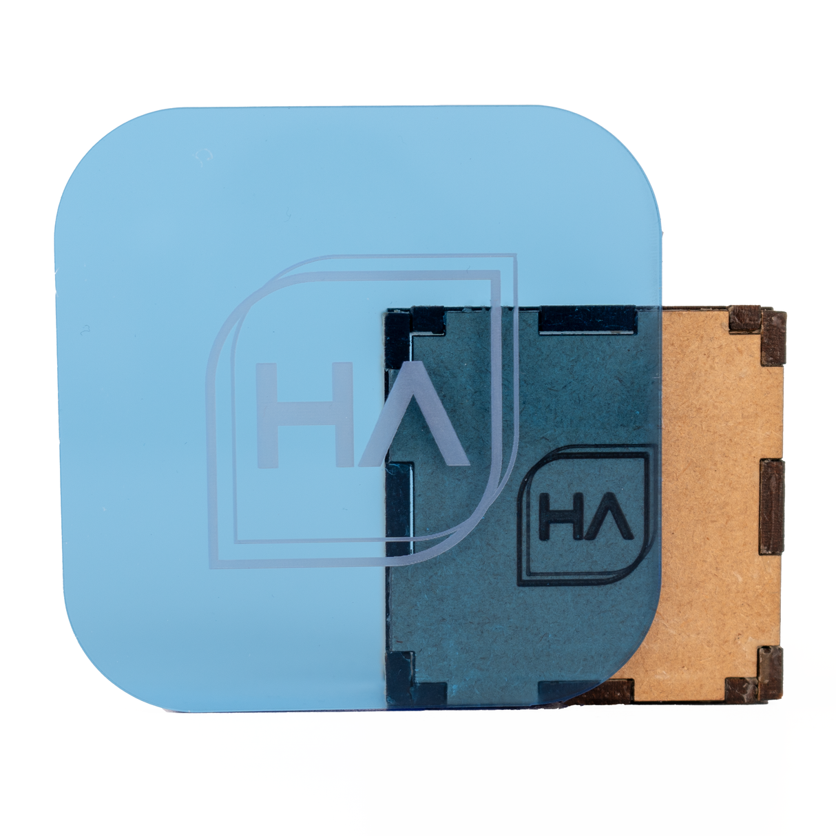 1/8" Translucent Light Blue Cast Acrylic Sheet