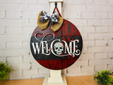 Welcome Skull Door Hanger - LEVEL 1