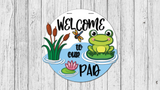 WELCOME to our Pad Frog Door Hanger - DIY Unfinished Kit - Lvl 2