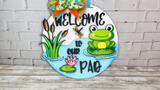 WELCOME to our Pad Frog Door Hanger - Lvl 2