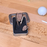 Laserable Wood Ball Marker Divot Tool & Hat Clip Set