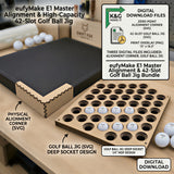 eufyMake E1 Deep Socket Golf Ball Jig and Zero Point Alignment SVG Bundle
