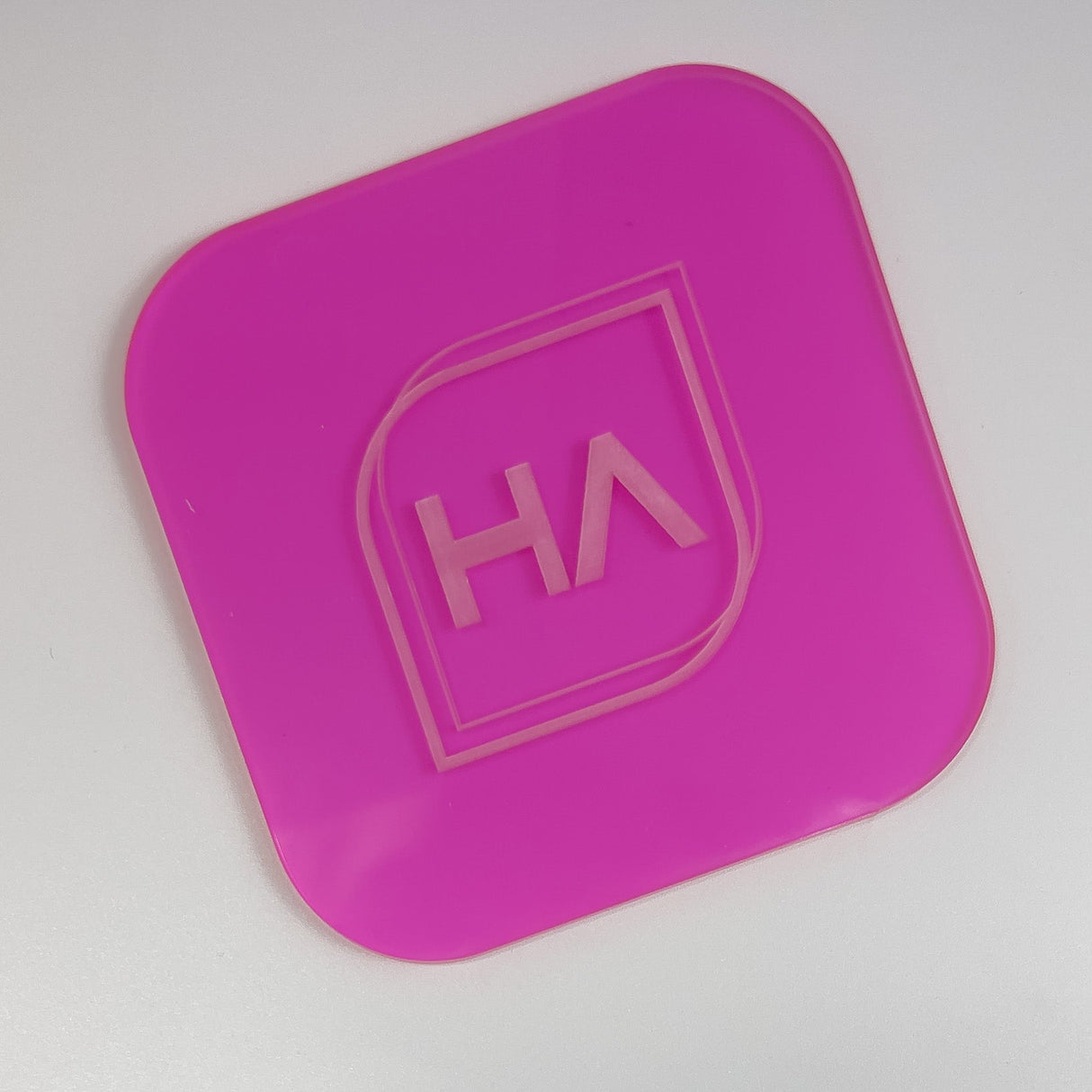1/8" Translucent Hot Pink Cast Acrylic Sheet