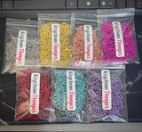 50 Ball & Chain Keychain Thingies