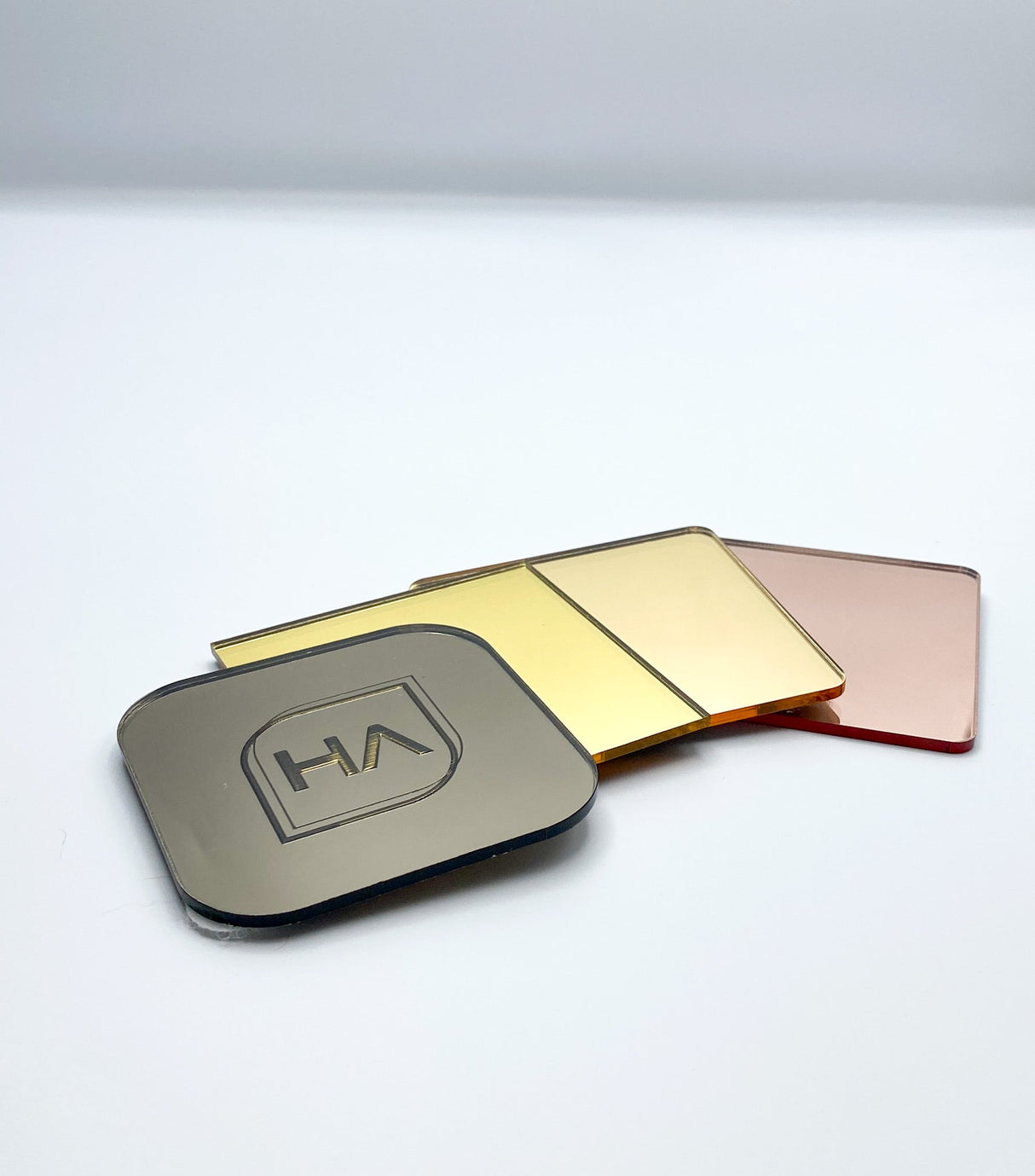1/8" Pale Gold Mirror Acrylic Sheet
